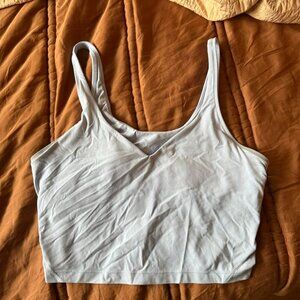 Align Tank Blue Linen